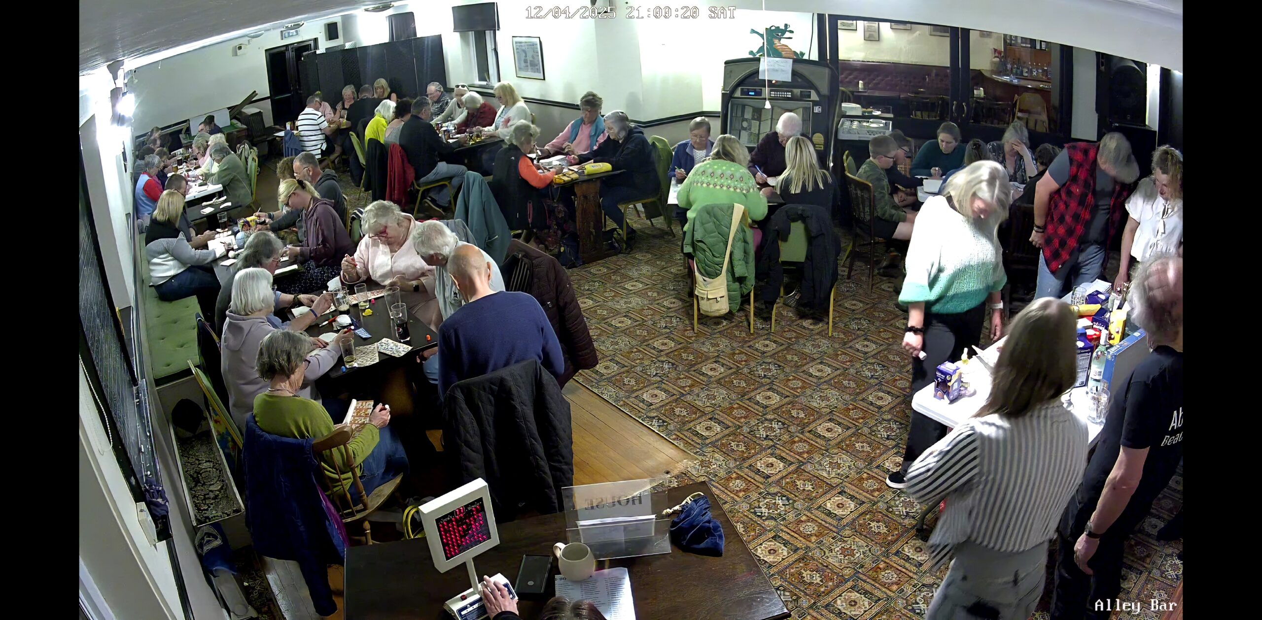 Bingo Night 2025 Full House at the Swan Inn